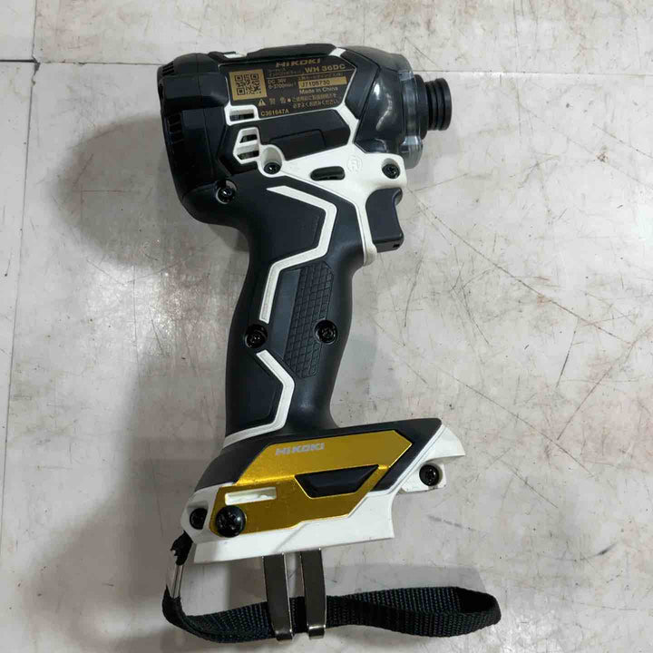 ☆ハイコーキ(HIKOKI ※旧:日立工機) コードレスインパクトドライバー WH36DC(2XPWG) 36V フルセット 動作確認済み【川口店】