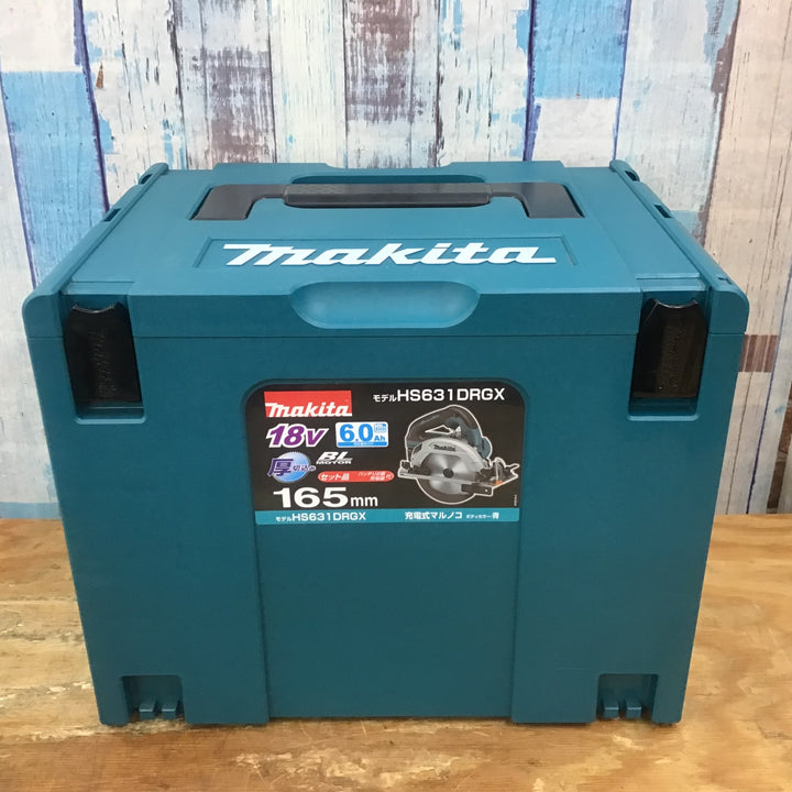 ★マキタ(makita) 165㎜コードレス丸のこ HS631DRGX【柏店】