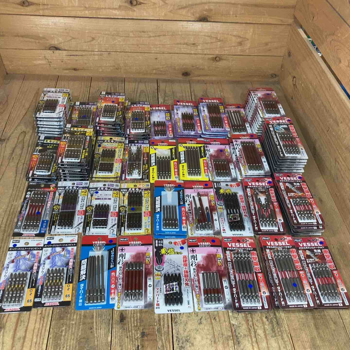 【特価】インパクト ビットまとめ売り 5本入 100セット(ビット計500本) VESSEL ベッセル SUNFLAG ANEX アネックス +2【所沢店】