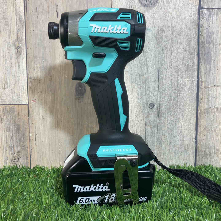 ★マキタ(makita) 18Vコードレスインパクトドライバ TD173DGXTB ターコイズブルー 限定色【戸田店】