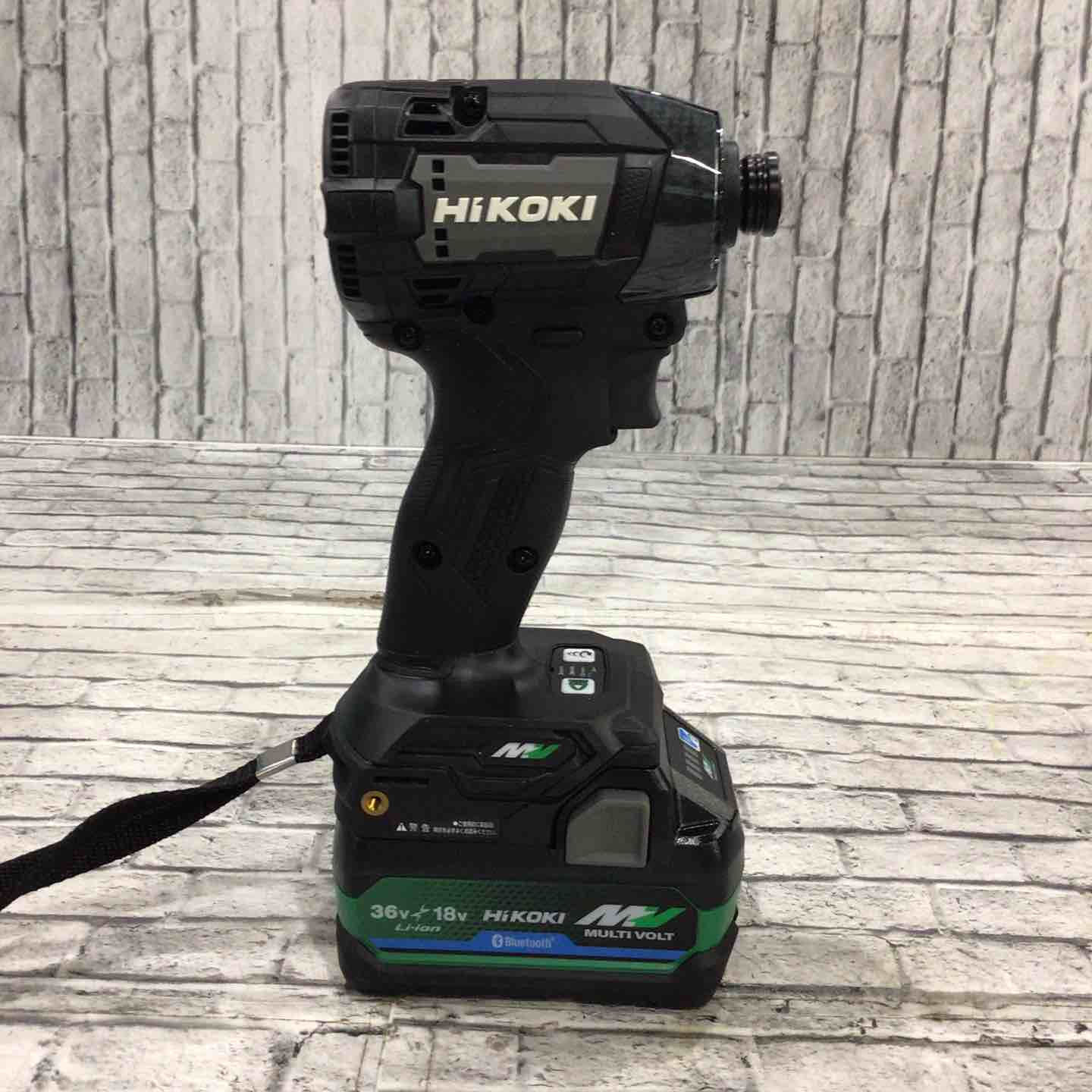 HiKOKI[日立工機] マルチボルト(36V)コードレスインパクトドライバ[WH36DA (2XP)]/アグレッシブグリーン/未使用品3248 日立(ハイコーキ) WH36DC(NNBG) マルチボルト 限定色 コードレス