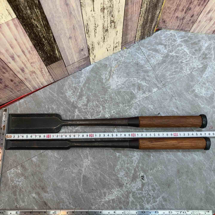 【中古品 美品】◇弘正 穴屋鑿 24㎜・48㎜ 2本セット 鑿 のみ 鉋【八潮店】