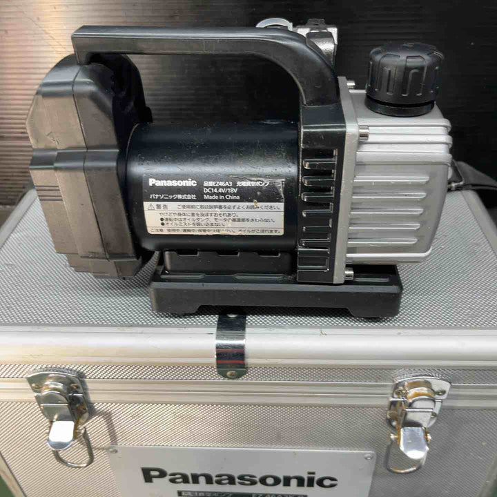 ◇パナソニック(Panaonic) コードレス真空ポンプEZ46A3K-B 本体＋バッテリー2個+充電器+ケース【戸田店】