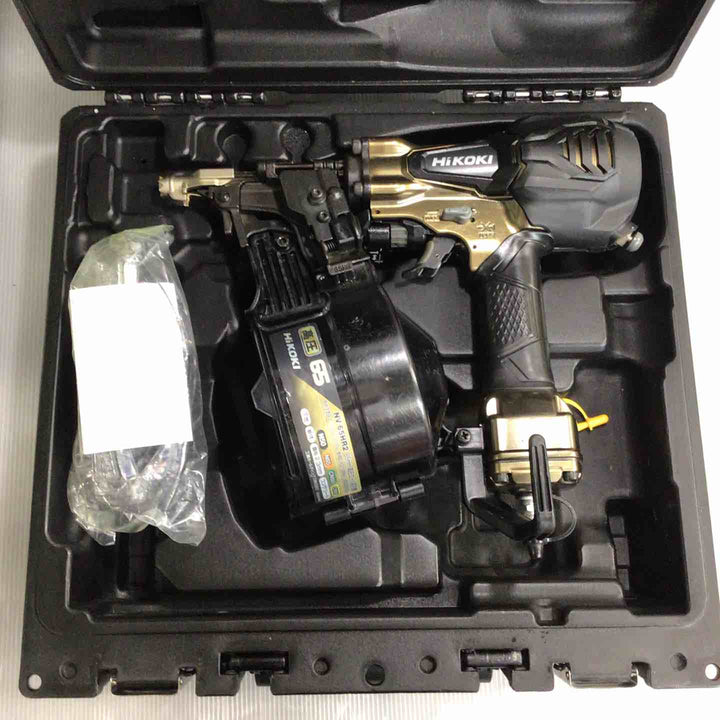 ★ハイコーキ(HIKOKI ※旧:日立工機) 高圧エア釘打ち機 NV65HR2(N)【草加店】