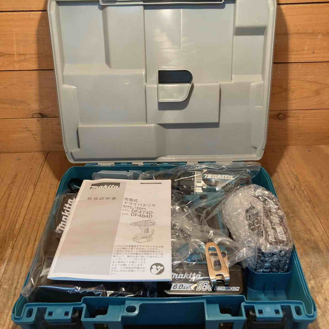 ★マキタ(makita) コードレスドリルドライバー DF484DRGX【所沢店】