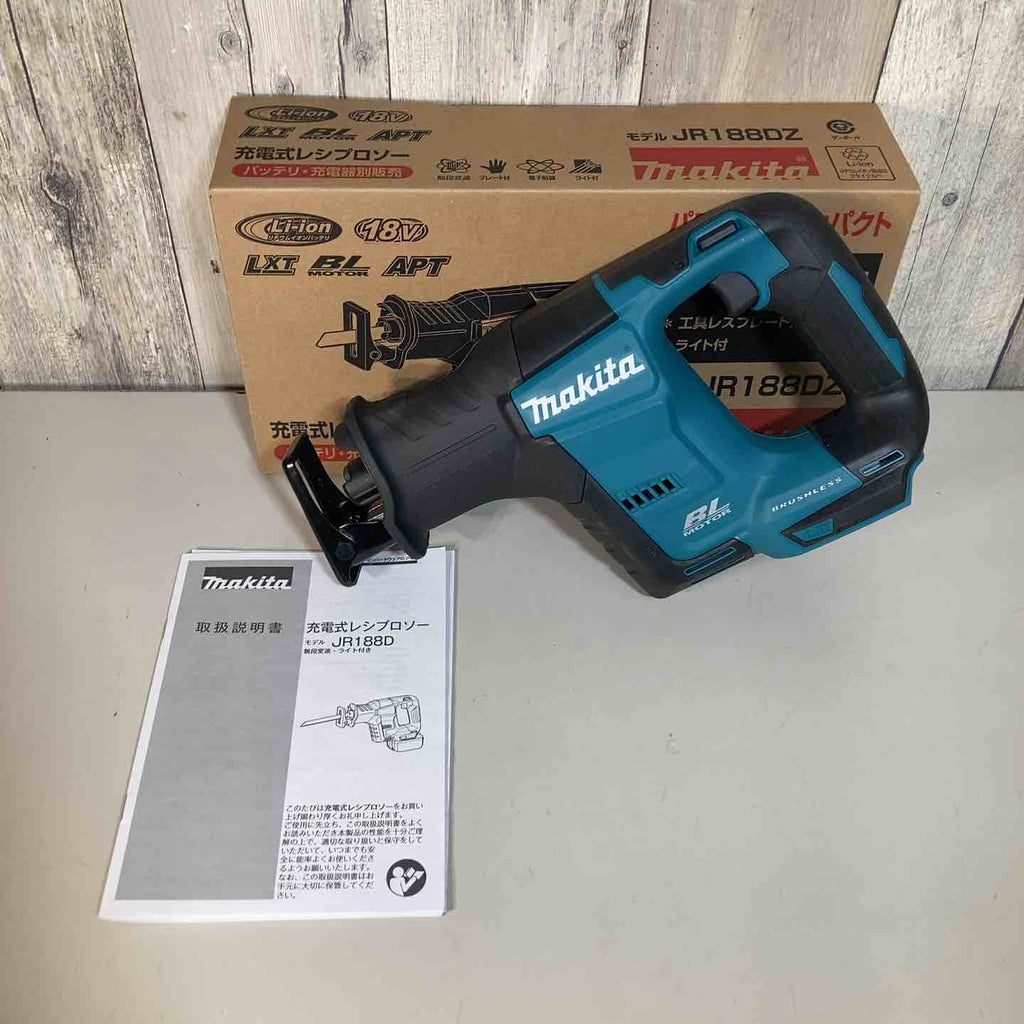 ☆マキタ(makita)18V コードレスレシプロソー 本体のみ JR188DZ 本体 ☆マキタ(makita)18V コードレスレシプロソー 本体のみ JR188DZ 本体
