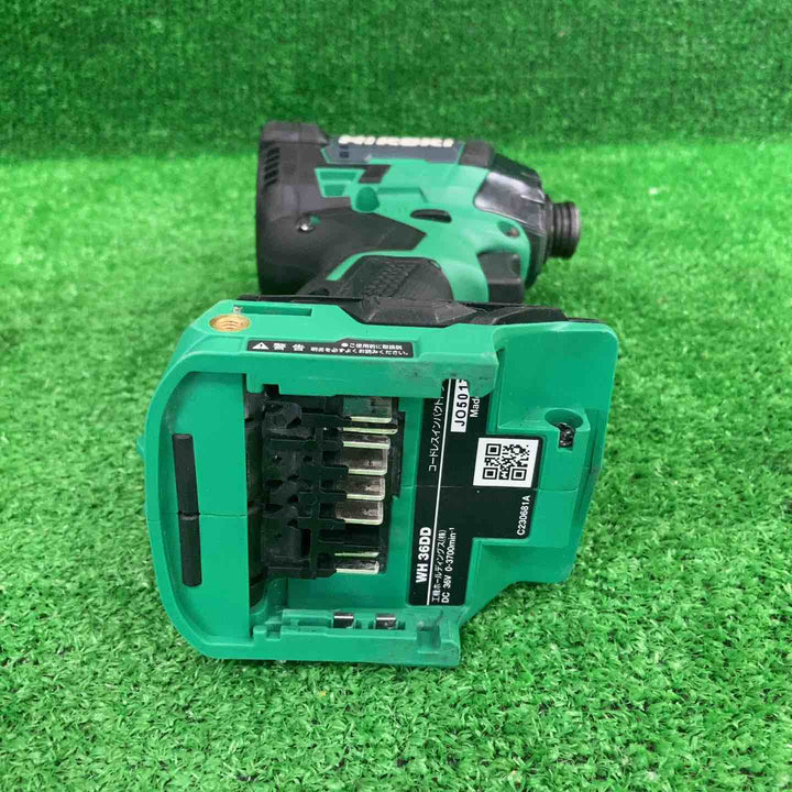 ★ハイコーキ(HIKOKI ※旧:日立工機) コードレスインパクトドライバ アグレッシブグリーン WH36DD(2XHLSZ)【川崎店】