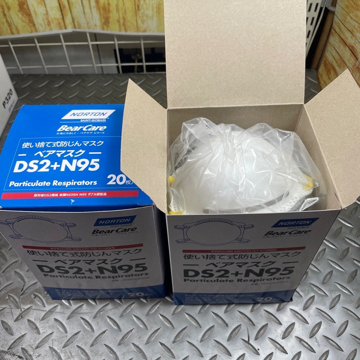 ノートン/NORTON　ベアマスク　2点セット　DS2N95弁無　2MKDS2N95R【川崎店】