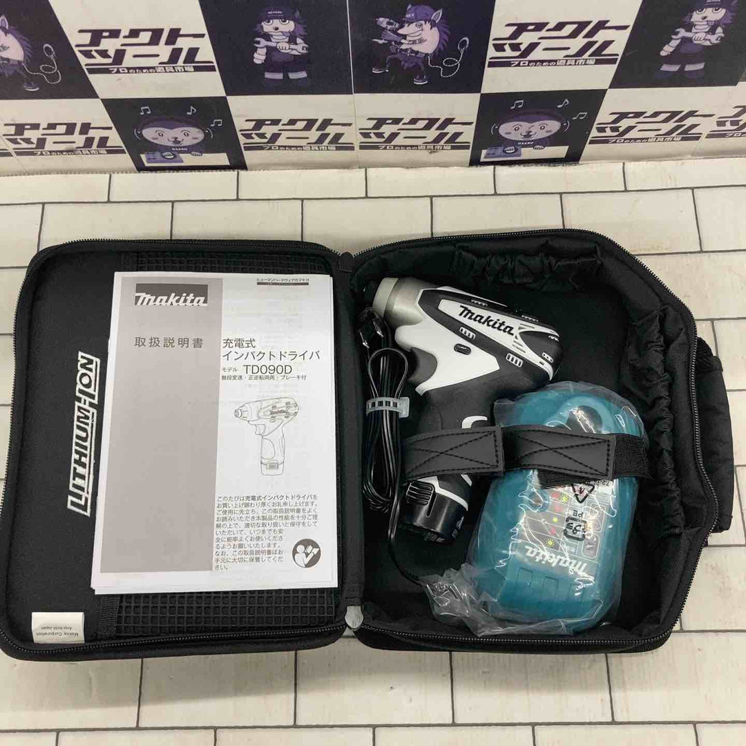 ☆マキタ(makita) コードレスインパクトドライバー TD090DWSPW【所沢店】