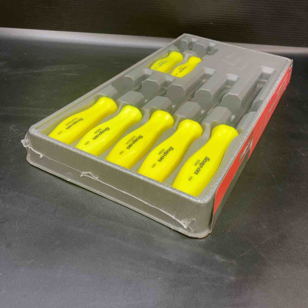 【未使用品】スナップオン(Snap-on)コンビネーションスクリュードライバーセット SDDX70AHV ハイビジイエロー【川越店】