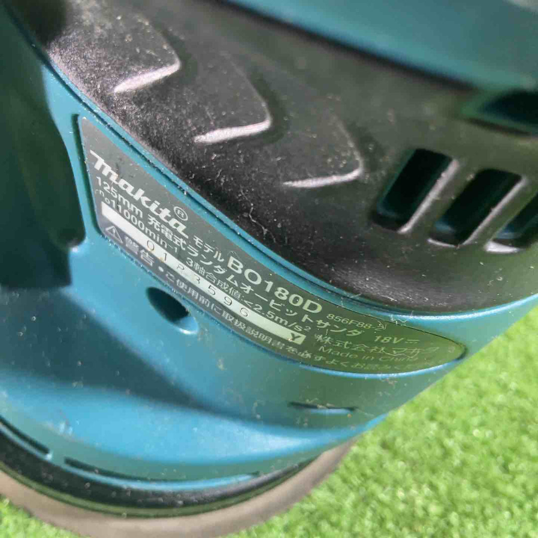 ★マキタ(makita) コードレスランダムオービットサンダ BO180DZ 18V 動作確認済【川口店】