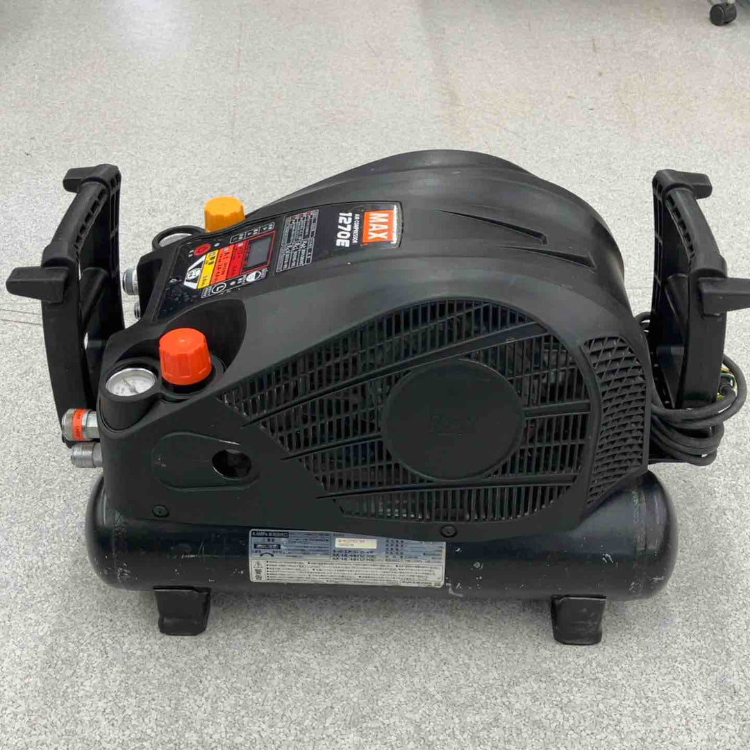 ★マックス(MAX) エアコンプレッサー AK-HL1270E_ブラック【八潮店】