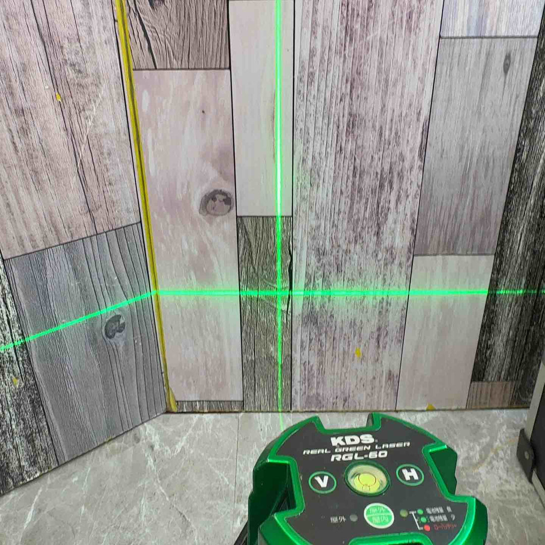 ◇KDS グリーンレーザー墨出し器 RGL-60  矩十字・横【八潮店】