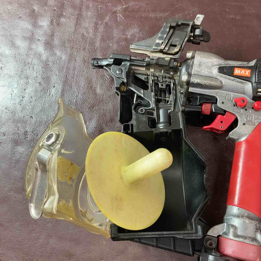 【中古品】マックス(MAX) 高圧エア釘打ち機 HN-65N2(D) オクリヅメ コンタクトトップ交換済【東大和店】