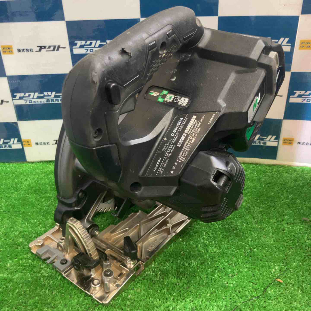 ★ハイコーキ(HIKOKI ※旧:日立工機) コードレス丸のこ C3606DA(SK)(NNB)【草加店】