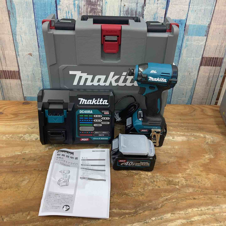 ★マキタ(makita) コードレスインパクトドライバ TD003GRAX 上蓋浮きあり【柏店】