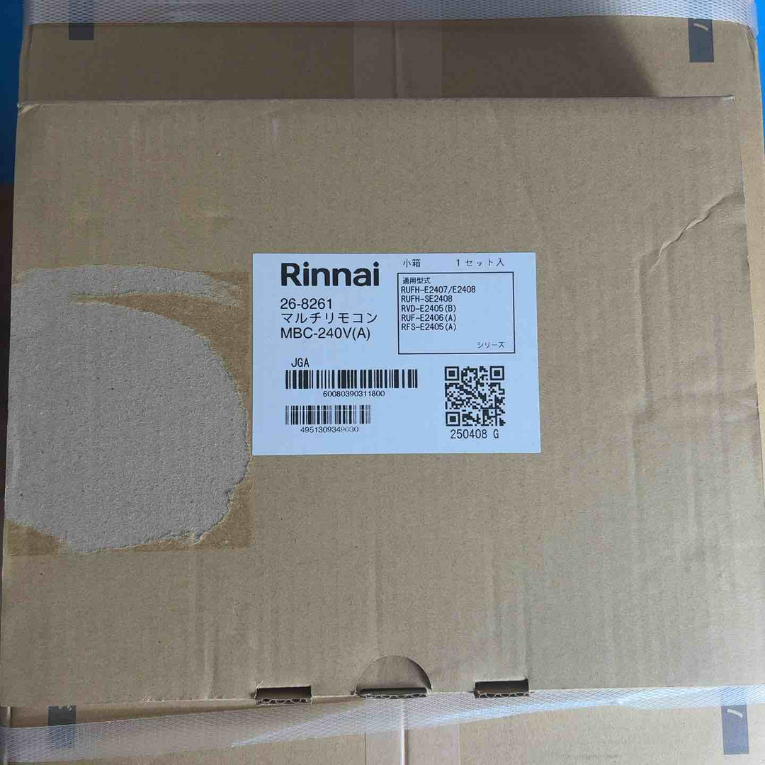 【店頭受取り限定】リンナイ 16号ガスふろ給湯器(オート) (都市ガス12A/13A用) RUF-A1615SAW(C) マルチリモコン MBC-240V(A)【岩槻店】