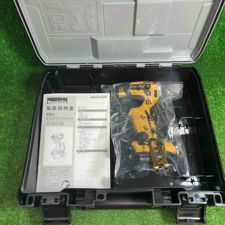 【未使用品】 マキタ(makita) コードレスインパクトドライバー TD173DZPY LTX20周年限定色 プレミアムイエロー 本体+ケース 【藤沢店】
