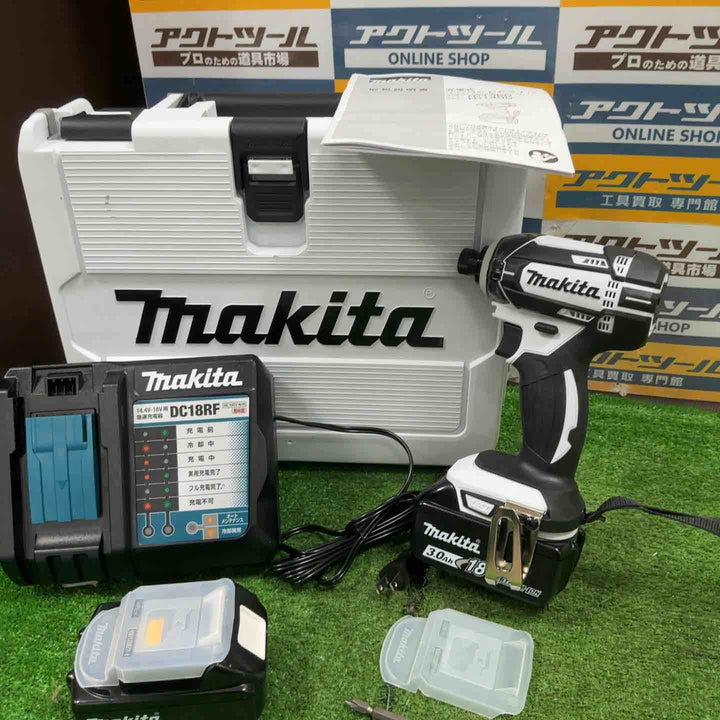 ★マキタ(makita) コードレスインパクトドライバー TD149DRFXW フルセット【草加店】