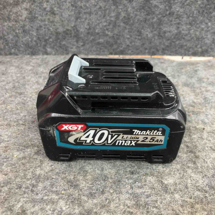 【現状品】★マキタ(makita) リチウムイオンバッテリー 40Vmax/2.5Ah BL4025 充電回数：130回＊パネル破れアリ【鴻巣店】