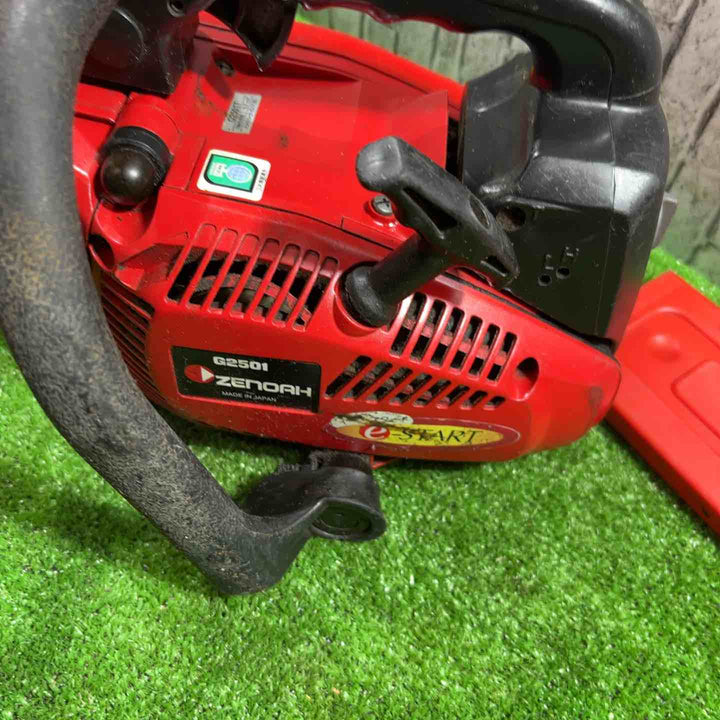 ゼノア(ZENOAH) エンジンチェーンソー スーパーこがる G2501 外装に割れ有【川口店】