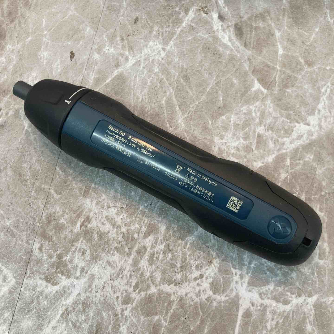 ◇ボッシュ(BOSCH) 3.6Vコードレスドライバー (ドライバービット・キャリングケース・充電コード付き)Bosch GO【八潮店】
