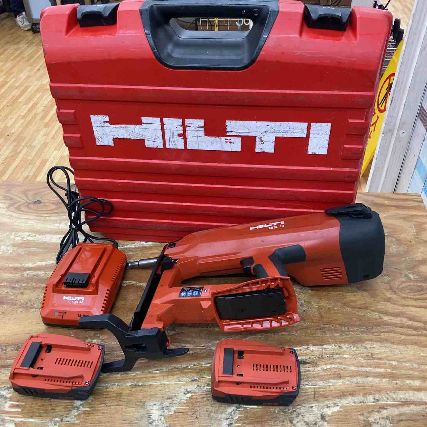 ◇HILTI バッテリー式鋲打ち機 BX3-ME P2/2.6Ahコンボ【柏店