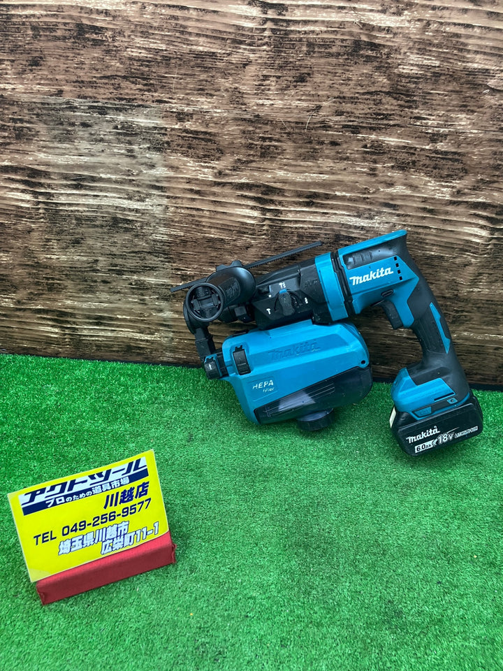 ☆マキタ(makita) コードレスハンマドリル  18V　HR182DZKV　集じんシステム/バッテリー1個付【川越店】