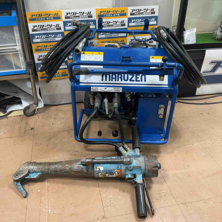 【店頭受取り限定】丸善 油圧ユニット U-070 ブレーカー付き【草加店】