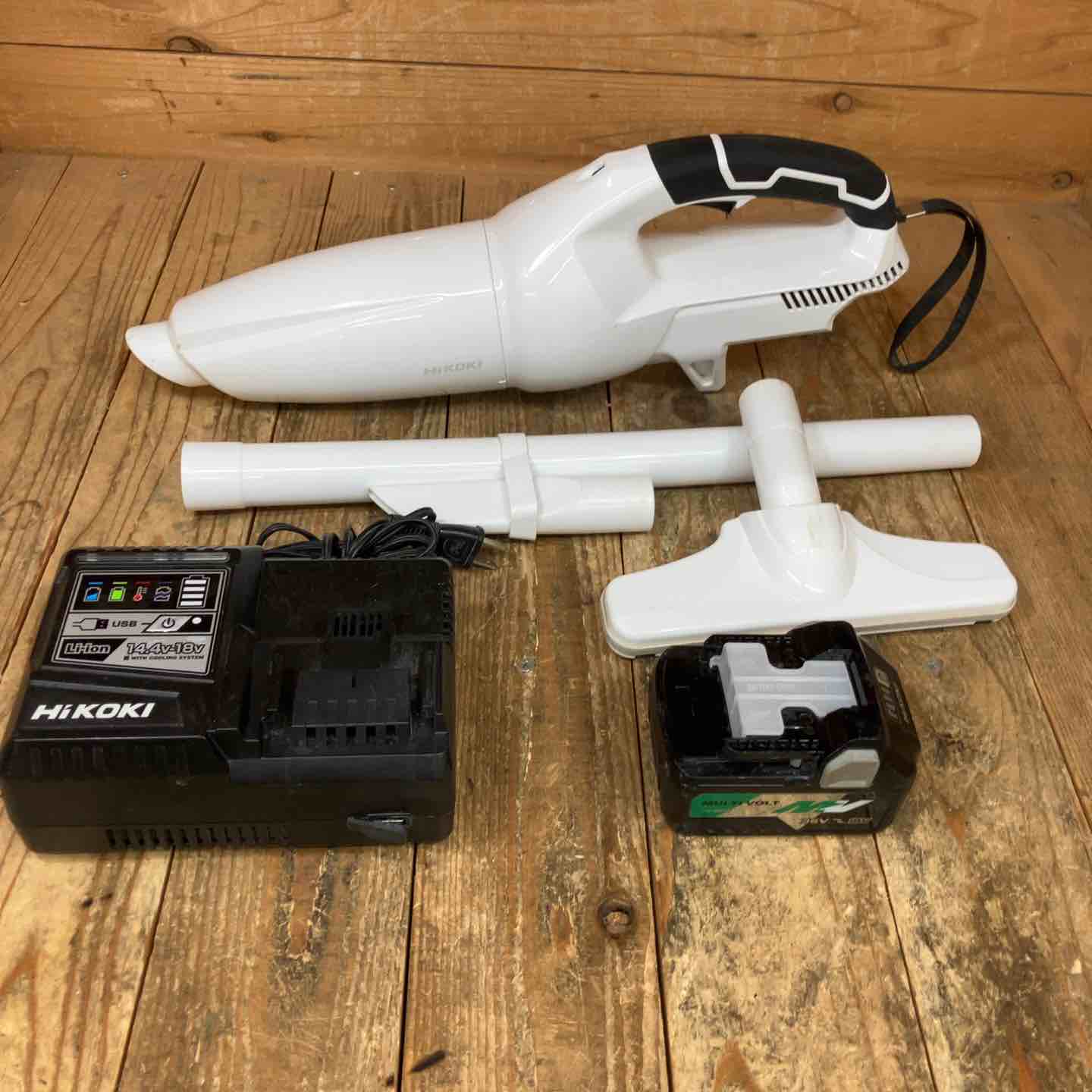 HIKOKI コードレス掃除機 R 18DTB コードレスクリーナ：R18DC/R18DTC