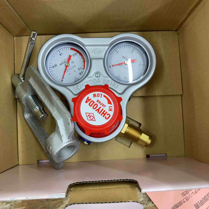 千代田精機 スタウト 圧力調整器 アセチレン 酸素 SRA-A SRO-A 2個【柏店】