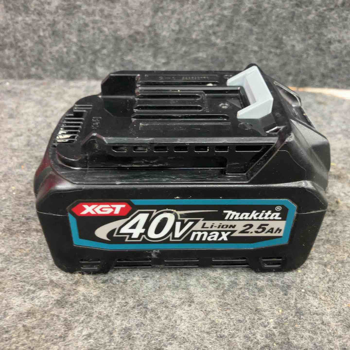【現状品】★マキタ(makita) リチウムイオンバッテリー 40Vmax/2.5Ah BL4025 充電回数：130回＊パネル破れアリ【鴻巣店】