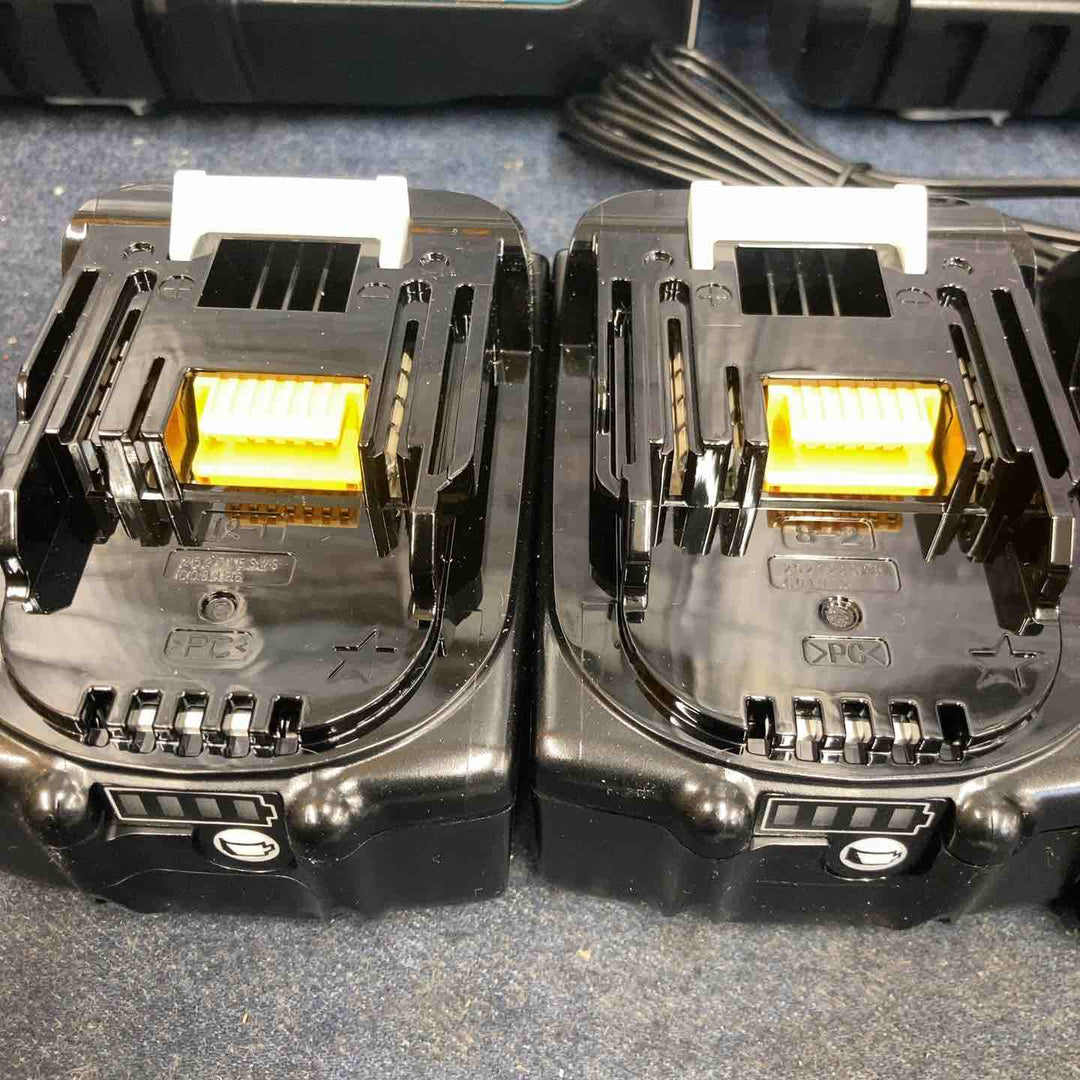 マキタ(makita) リチウムイオンバッテリー 18V/6.0Ah BL1860B 4個 + 急速充電器 DC18RF 2個セット【八潮店】