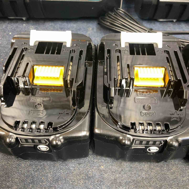 マキタ(makita) リチウムイオンバッテリー 18V/6.0Ah BL1860B 4個 + 急速充電器 DC18RF 2個セット【八潮店】