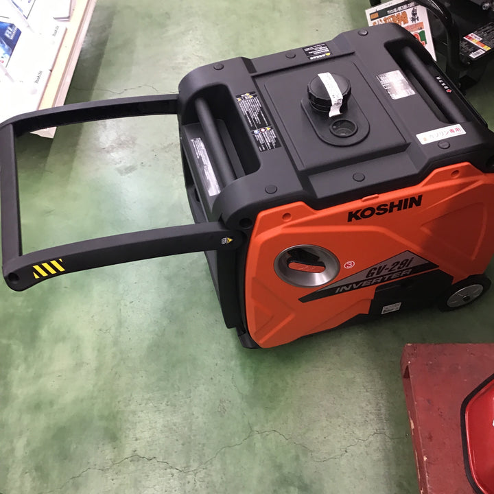 【店頭受取り限定】☆工進(KOSHIN) インバーター発電機 GV-29i【草加店】