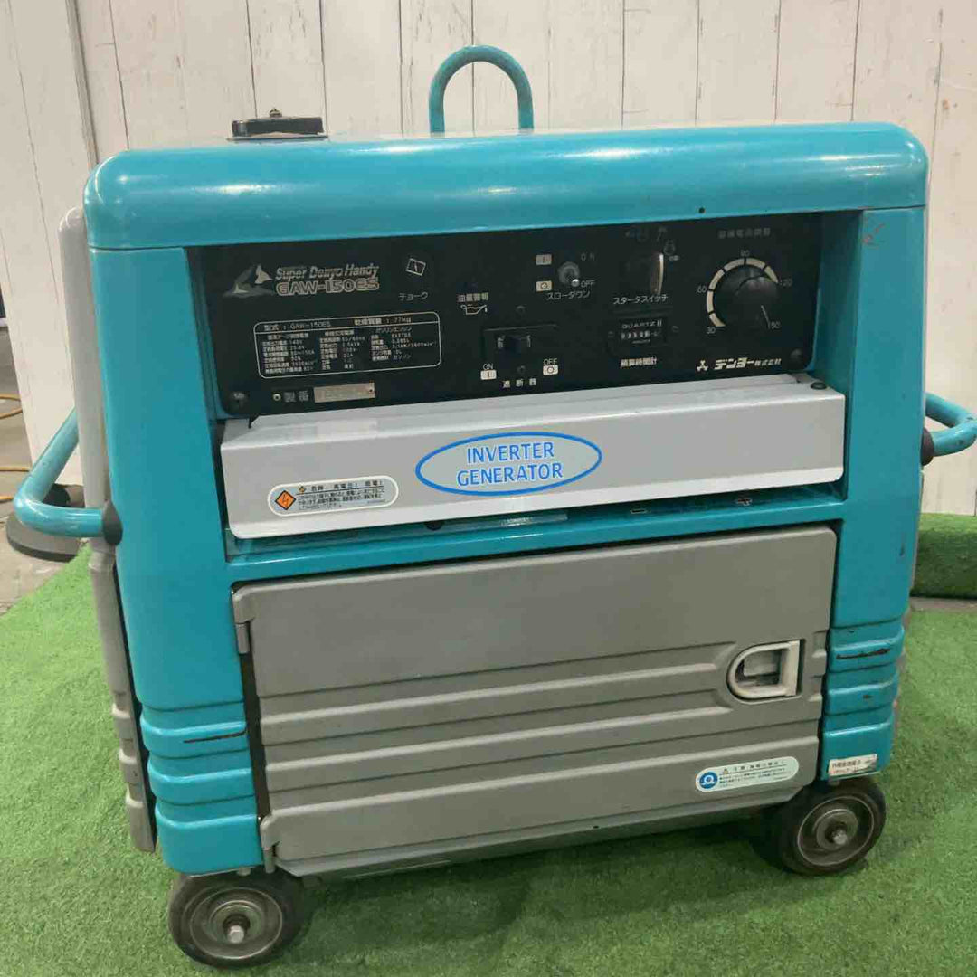 【店頭受取り限定】★デンヨー(Denyo) エンジンウェルダー GAW-150ES 動作確認済【川口店】