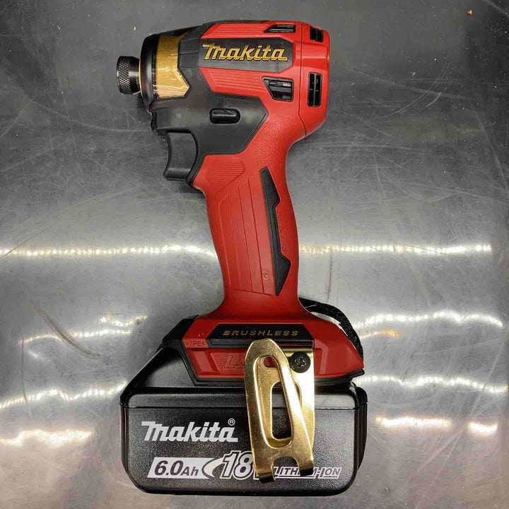 【未使用品】★マキタ(makita) コードレスインパクトドライバー TD173DGXPR LXT20周年記念限定カラー プレミアムレッド【川越店】