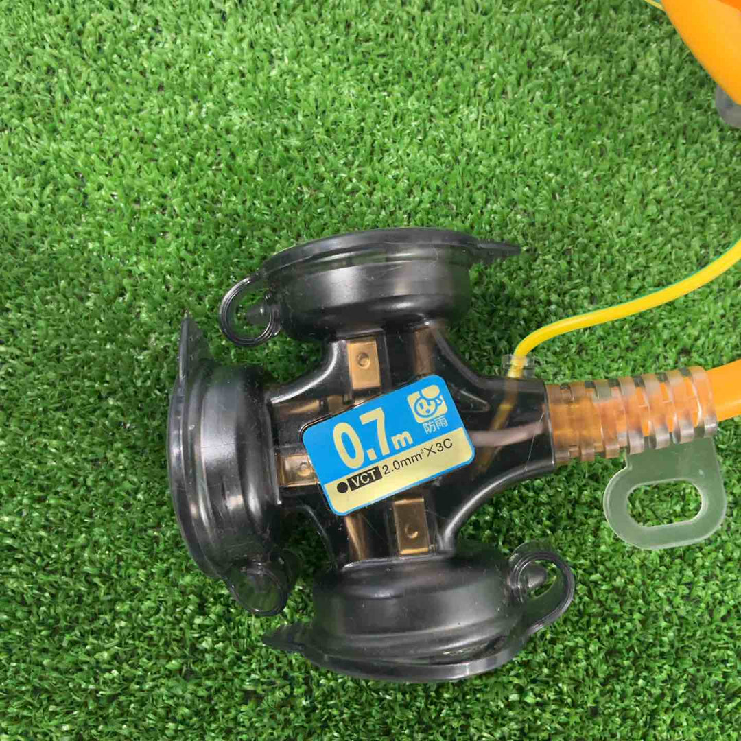 ◇ハタヤリミテッド 延長コード 0.7m 漏電遮断器付 BFX-013K【草加店】