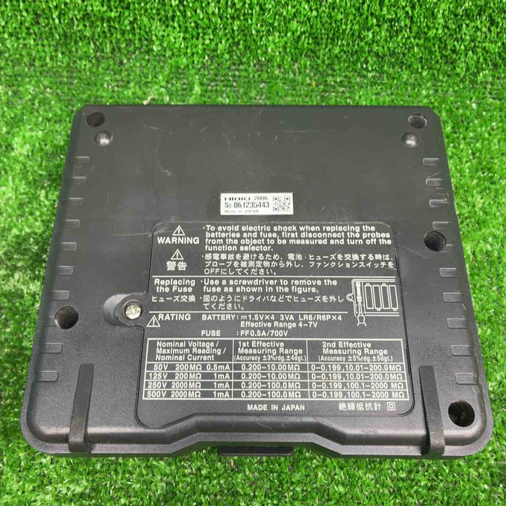 日置電機(HIOKI) デジタルメグオームハイテスタ 3454-10【藤沢店】