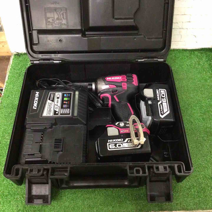 ★ハイコーキ(HIKOKI ※旧:日立工機) コードレスインパクトドライバー WH18DDL2(2LYPK)(R)【町田店】