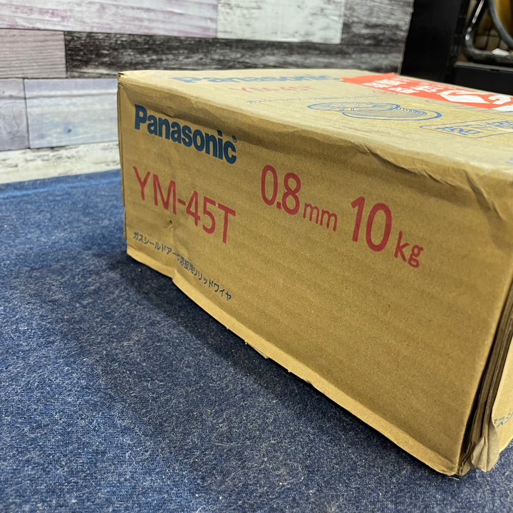 Panasonic/パナソニック 溶接ワイヤ YM-45T 0.8mm×10kg 【JIS Z 3312 YGW16】 【八潮店】