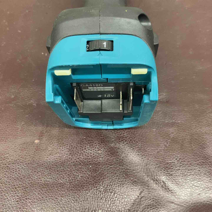 【中古品】マキタ(makita) 100mmコードレスディスクグラインダ GA418DZ ケース付属【東大和店】
