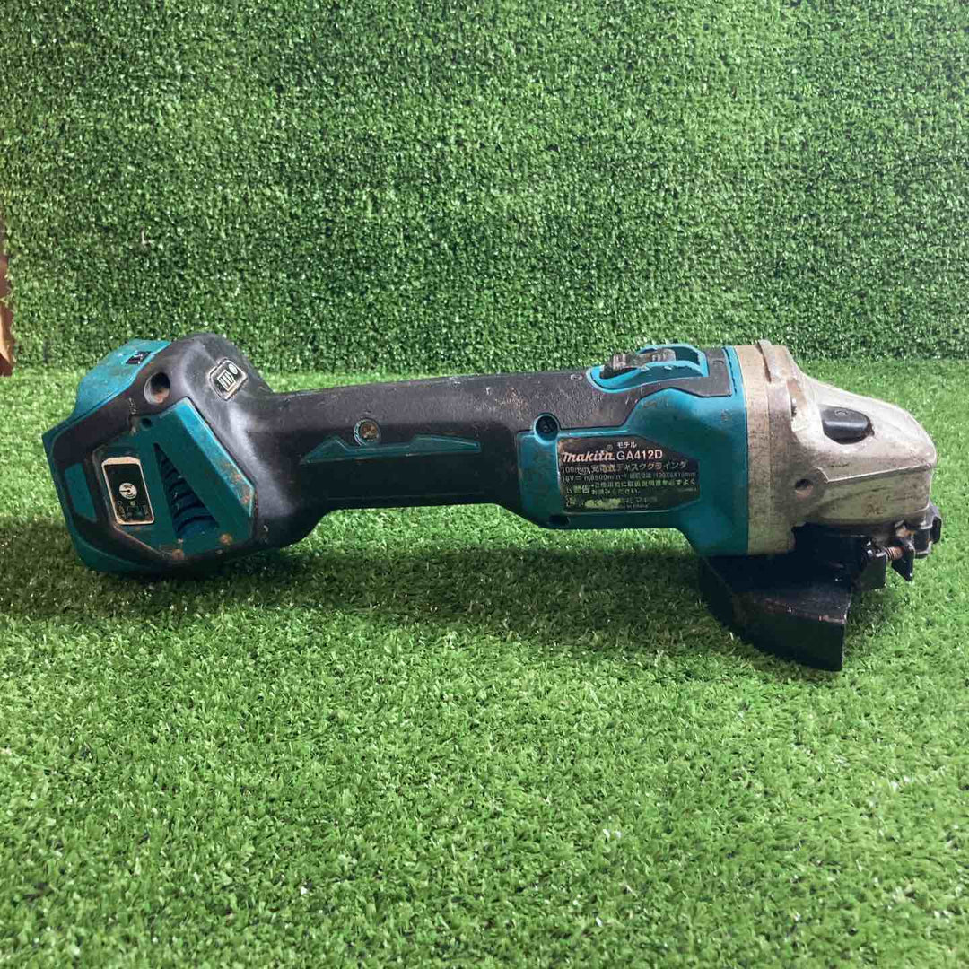 ★マキタ(makita) 100mmコードレスディスクグラインダ GA412DZ【川崎店】