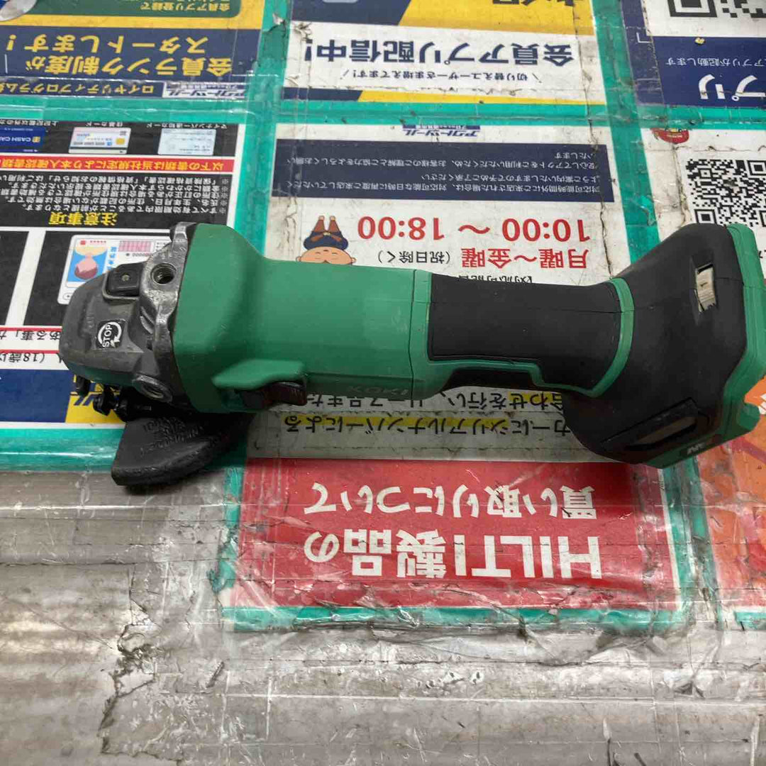 ★ハイコーキ(HIKOKI ※旧:日立工機) 100mmコードレスディスクグラインダ G3610DC(NN)【戸田店】