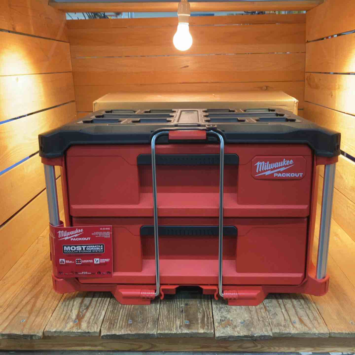【未使用品】milwaukee ミルウォーキー PACKOUT 引き出し収納 2段 ツールボックス 48-22-8442D【所沢店】 未使用品】milwaukee ミルウォーキー PACKOUT 引き出し収納 2段 ツール