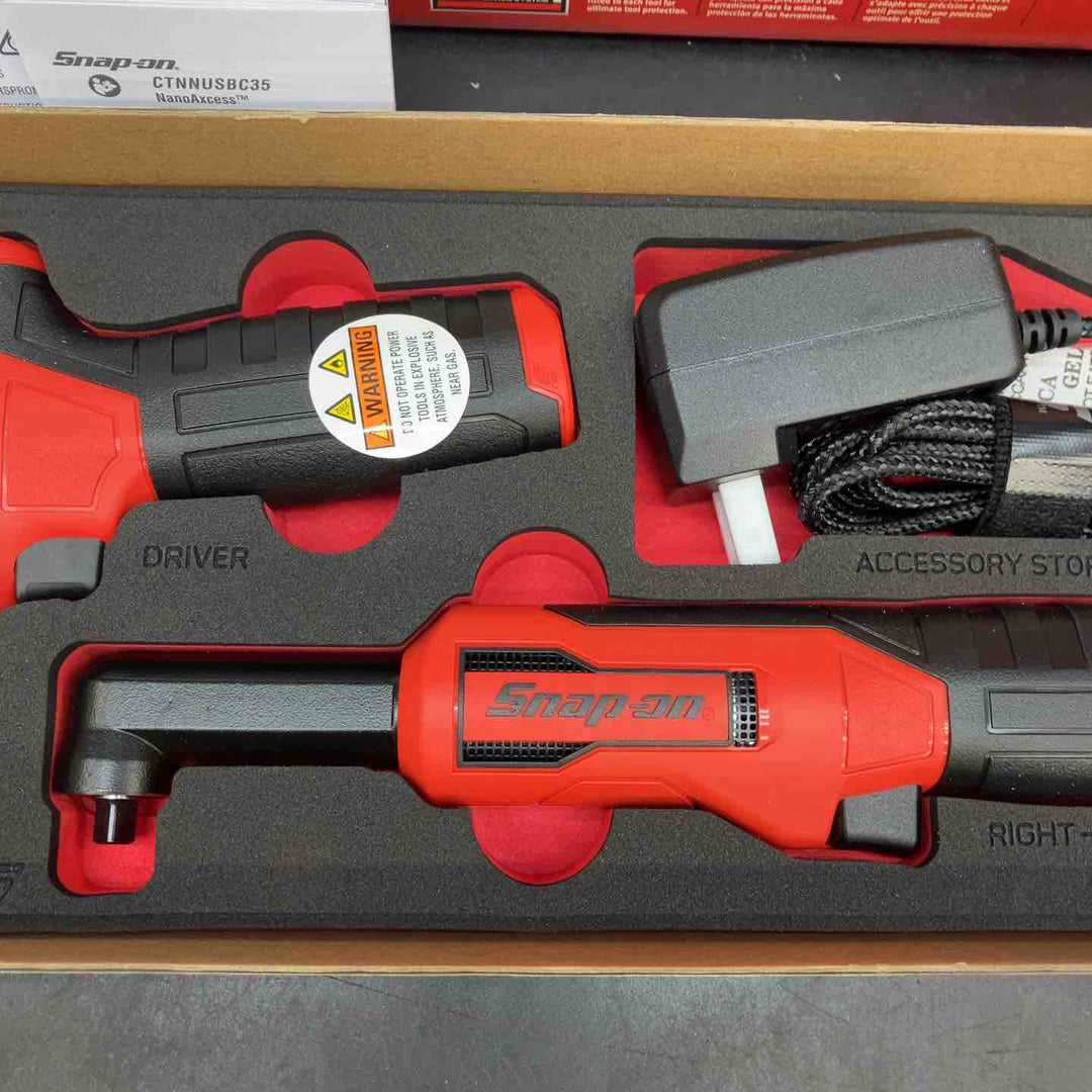 【未使用品】スナップオン(Snap-on) ナノアクセス 電動ドライバーセット CTNN2Q3KFJ【川越店】