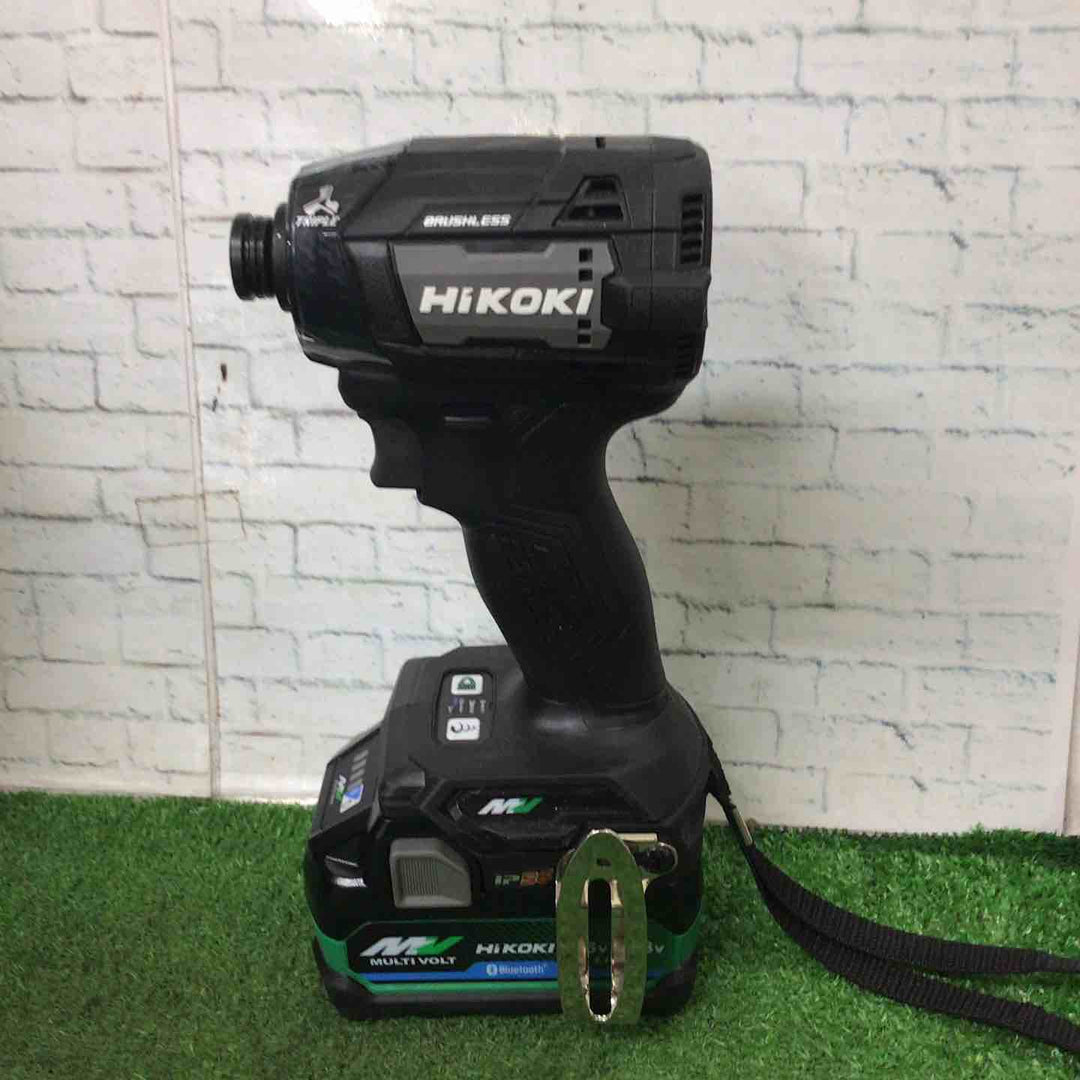 ★ハイコーキ(HIKOKI ※旧:日立工機) コードレスインパクトドライバ ストロングブラック WH36DD(2XHBSZ)【町田店】