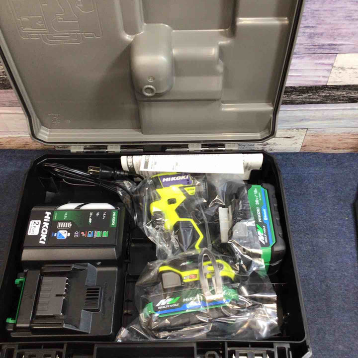 【未使用品】★ハイコーキ HIKOKI 36V コードレスインパクトドライバ スパイダーイエロー WH36DD(2XHYSZ)【八潮店】