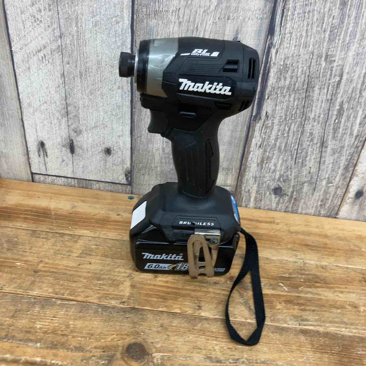 【中古品】 マキタ(makita) コードレスインパクトドライバー TD173DZB 18V バッテリー1個付属 【東大和店】