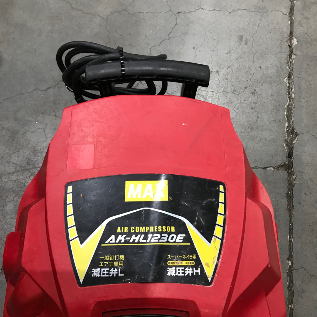 ★マックス(MAX) エアコンプレッサー AK-HL1230E【川口店】